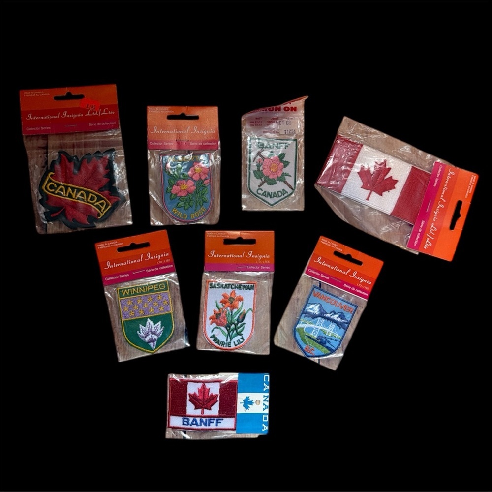 Canada Souvenir Patch Set - Multicolor